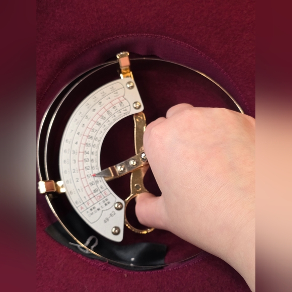 Sonni San Francisco Wool Burgendy Hat With Feathers! - Picture 16 of 16